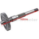 Output Shaft for 2-stroke 50cc Moped & Scooter