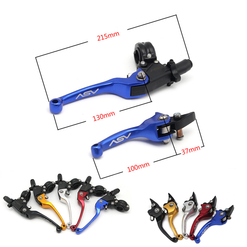 Alloy Motorcycle Brake & Clutch Handlebar Lever Motocross Pit Bike Dirt Pit Bike CR CRF YZF WRF