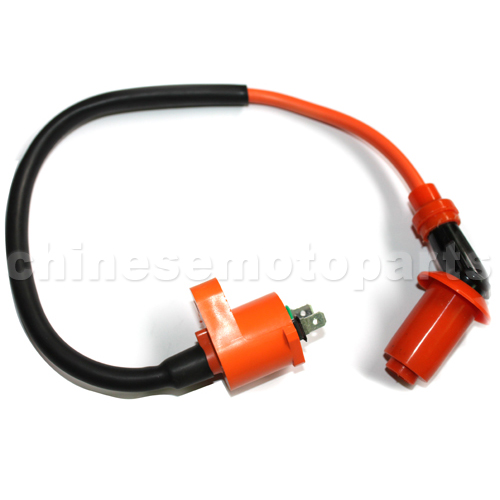 Performance Ignition Coil for GY6 50cc-150cc ATV, Go Kart, Moped - Click Image to Close