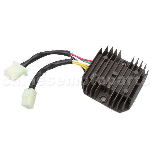 6 wire Double Plug Voltage Regulator for CH150cc ATV, Go Kart, M - Click Image to Close