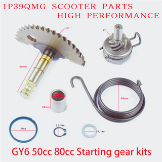 Starting Gear Kits for GY6 50cc 80cc Scooter Moped
