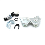 Racing motorcycle universal seat cover lock with iron sheet fits Kawasaki Horizon sports bikes