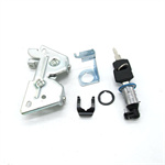 Racing motorcycle universal seat cover lock with iron sheet fits Kawasaki Horizon sports bikes