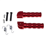 Vintage motorcycle CNC pedal set fits Honda Monkey, Dax and other modified classic vehicles
