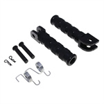 Vintage motorcycle CNC pedal set fits Honda Monkey, Dax and other modified classic vehicles