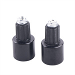 Off-road CNC motorcycle handlebar end plugs two-color aluminum balance blocks for modification