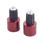 Off-road CNC motorcycle handlebar end plugs two-color aluminum balance blocks for modification
