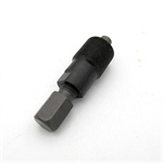 Single and double-head motorcycle rotor puller magneto tool with 27mm head for flywheel repairs