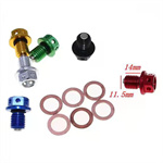 M12x1.5mm motorcycle magnetic oil drain plug screw