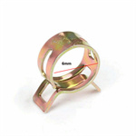 50PCS 1/4" 6mm color zinc plated spring clamp fuel pipe buckle car clips elastic retaining ring