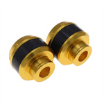 CNC carbon fiber front fork shock cup for motorcycle modification front suspension upgrade parts