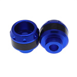 CNC carbon fiber front fork shock cup for motorcycle modification front suspension upgrade parts