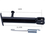 160mm side foot support stand stabilizer for small Apollo motorcycle modification accessories