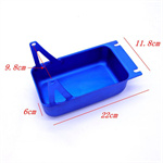 Engine oil seepage bottom plate box for off-road motorcycles leak-proof modified oil catch tray