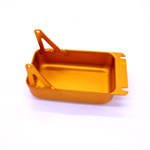 Engine oil seepage bottom plate box for off-road motorcycles leak-proof modified oil catch tray