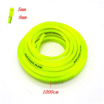 Transparent silicone gas fuel pipe 9-10m length oil-resistant