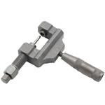Motorcycle chain remover tool fits 420 to 530 chain sizes for disassembly and chain replacement