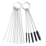Stainless steel carburetor brush tool cleaning kit spray gun set for jets and carb cleaning