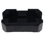 Motorcycle square chest pad cotton protector for handlebar diameter conversion and grip comfort