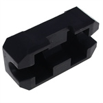 Motorcycle square chest pad cotton protector for handlebar diameter conversion and grip comfort
