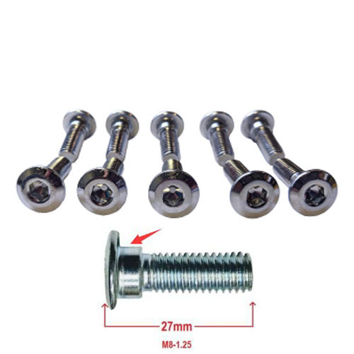Bolt for pit bike or scooter disc rotor