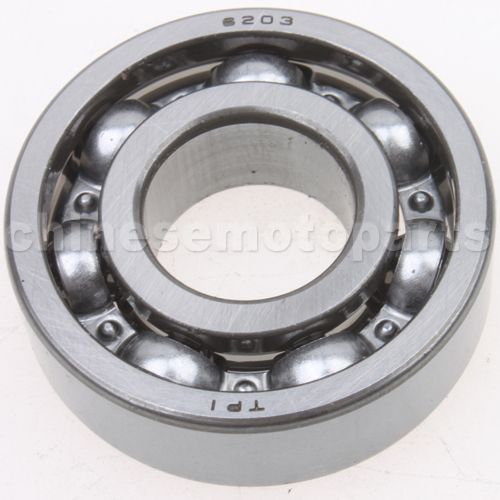 6203 Bearing for 2-stroke 50cc Moped & Scooter - Click Image to Close