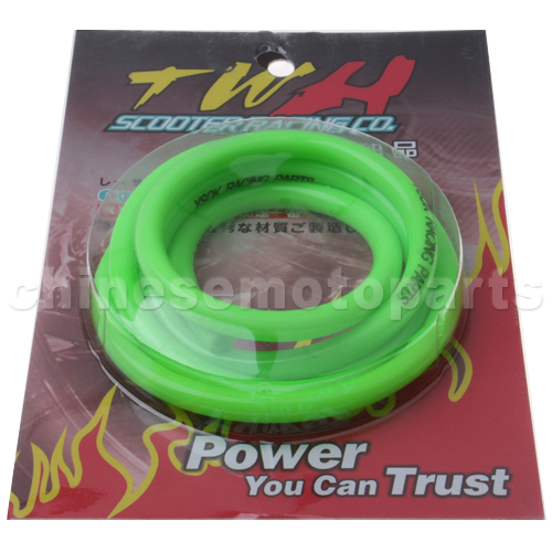 Green Tubing for ATV, Dirt Bike, Go Kart, Moped & Pocket Bike - Click Image to Close