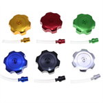 CNC Fuel Tank Cap with Cover for 49CC 110CC Mini ATV Apollo Beach Car