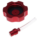 CNC Fuel Tank Cap with Cover for 49CC 110CC Mini ATV Apollo Beach Car