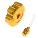 CNC Fuel Tank Cap with Cover for 49CC 110CC Mini ATV Apollo Beach Car