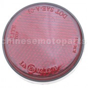 Red Round Reflection Sheet for Motorcycle