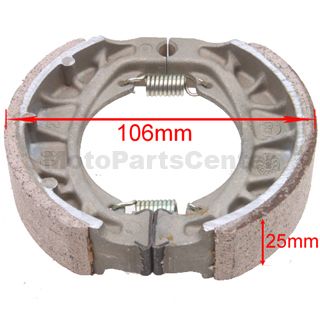 Brake Shoe for 2-stroke 50cc Moped & Scooter