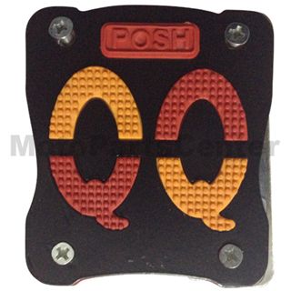 Performance Foot Brake Decorative Plate for Motorcycle, ATV, Pocket Bike, Dirt Bike