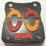 Performance Foot Brake Decorative Plate for Motorcycle, ATV, Pocket Bike, Dirt Bike