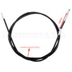 84.7" Rear Brake Cable for 150cc-250cc Moped & Scooter - Click Image to Close