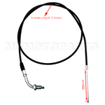 44.6" Throttle Cable for 125cc-250cc Dirt Bike