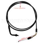 79" Throttle Cable for 50cc Moped - Click Image to Close