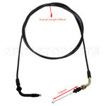 78.7" Throttle Cable for 150cc-250cc Moped & Scooter