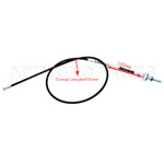 38.18" Drum Brake Cable for 50cc-150cc Dirt Bike - Click Image to Close