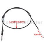 46.65" Throttle Cable with Shifter for 150cc-200cc Air-cooled AT - Click Image to Close