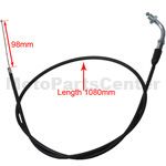 42.52" Throttle Cable for 125cc-250cc Dirt Bike - Click Image to Close