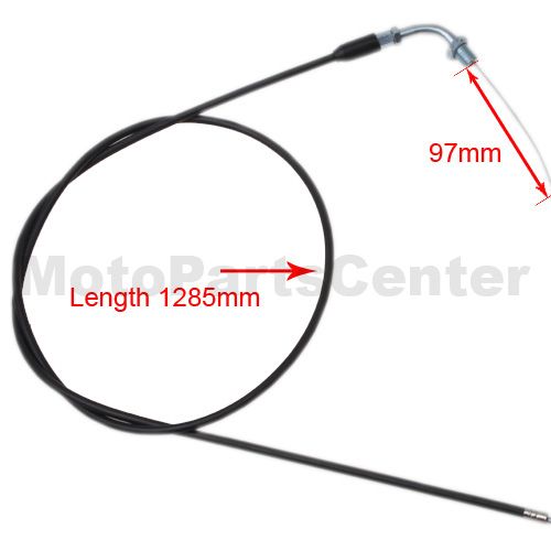 50.59" Throttle Cable for 125cc-250cc Water-cooled ATV - Click Image to Close