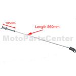 22.05" Rear Brake lever with cable for 200cc-250cc ATV