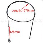 Throttle Cable for 250cc Kick Start Go Kart - Click Image to Close