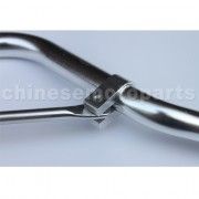 Silver White Handlebars for 50cc-125cc Dirt Bike