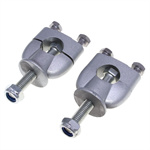 22mm Single Hole Handlebar Mount Clamp for Off-Road Motorcycle Modification