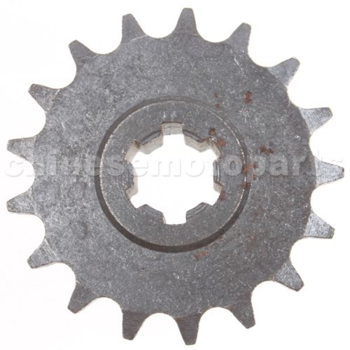 17-Teeth Reduction Gear for 2-stroke 47cc(40-6) / 49cc(44-6) Poc - Click Image to Close