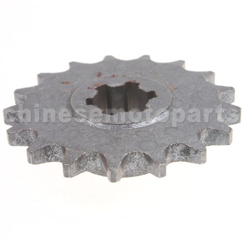 17-Teeth Reduction Gear for 2-stroke 47cc(40-6) / 49cc(44-6) Poc - Click Image to Close