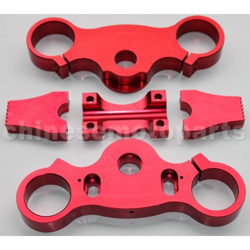 Performance Triple Clamps for 50cc-125cc Dirt Bike - Click Image to Close