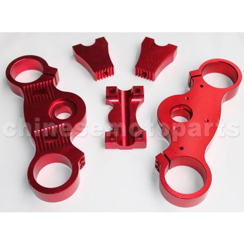 Performance Triple Clamps for 50cc-125cc Dirt Bike - Click Image to Close